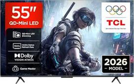 Televizorius TCL 55T8D QD-Mini LED 55 Inch