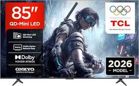 Televizorius TCL 85T8D QD-Mini LED 85