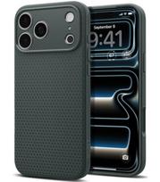 Žalias dėklas Apple iPhone 17 Pro / 18 Pro telefonui "Spigen Liquid Air"