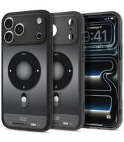 Juodas dėklas Apple iPhone 17 Pro / 18 Pro telefonui "Spigen Ultra Hybrid Magsafe Classic Black"