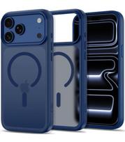 Matinis mėlynas dėklas Apple iPhone 17 Pro Max / 18 Pro Max telefonui "Tech-Protect Magmat Magsafe CC"