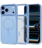 Matinis šviesiai mėlynas dėklas Apple iPhone 17 Pro Max / 18 Pro Max telefonui "Tech-Protect Magmat Magsafe CC"