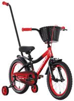 Dviratis Tabou Rocket Alu 16 black-red