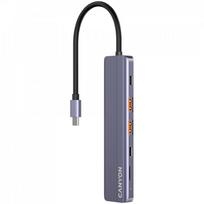 CANYON hub DS-17 6in1 4k USB-C Grey | CNS-TDS17