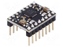 Stepper motor controller | A4988 | 1.2A | Uin mot: 8÷35V | Kit: module