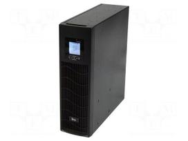 Power supply: UPS | 440x410x132mm | 2.4kW | 3kVA | 26.7kg | 9Ah | 0÷40°C