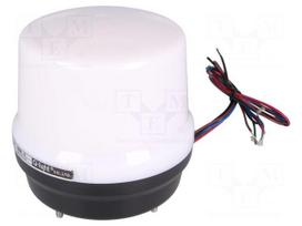 Signaller: lighting-sound | 24VDC | buzzer,continuous light | LED