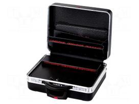 Suitcase: tool case on wheels | 490x250x400mm | X-ABS | 33l