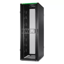 APC NetShelter SX Server Rack Gen 2, 48U, 2258H x 750W x 1200D mm, su šoninėmis plokštėmis, juoda