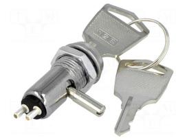 Switch: key switch | Stabl.pos: 2 | Switch.method: OFF-ON | Key: flat