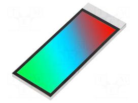 Backlight | LED | Dim: 55.75x22.86x2.5mm | RGB | 46.8x19mm | 200cd/m2