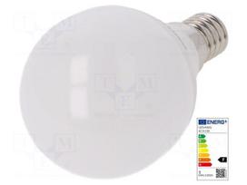 LED lamp | E14 | neutral white | 230VAC | 470lm | P: 5.5W | 4000K