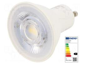 LED lamp | GU10 | neutral white | 230VAC | 575lm | P: 6.5W | 4000K