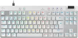 Logitech G PRO X RAPID Gaming klaviatūra – TKL – mechaninė – QWERTZ (CH) – balta (920-013286)