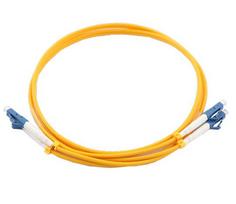 LC/UPC-LC/UPC connecting cable Single Mode, Duplex, LSZH, 0.5m