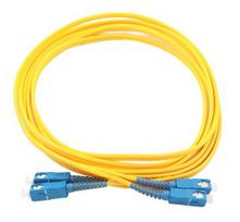 SC/UPC-SC/UPC  Single Mode, Duplex, LSZH Yellow, 10m