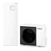 AIR-WATER SPLIT HEAT PUMP INDOOR 6 KW R32+ 220L YUTAKI S COMBI HOT WATER STORAGE TANK