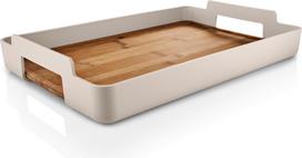 Eva Trio Padėklas serviravimo Nordic Kitchen stačiakampis 50 x 34 cm, smėlio spalvos, bambukinis