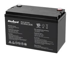 12 V 100 Ah akumuliatorius :: Gelio (GEL) :: 12 voltų, 100 ampervalandžių (Ah) :: REBEL power