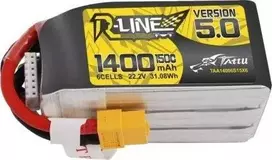 Akumulator Tattu R-Line 5.0 1400mAh 22.2V 150C 6S1P XT60