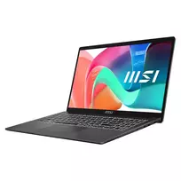MSI Modern 15 F1MG-1246FRNN nešiojamas kompiuteris, 15.6 colių Full HD IPS, Intel Core 5 120U, 16GB DDR4, 512GB SSD, Windows 11 Pro, prancūziška AZERTY klaviatūra