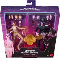 „Mattel“ K-POP „DEMON HUNTERS“ figūrėlė „Huntr/x“ rinkinys „Paskutinė kova“, Rumi ir Jinu JRY40