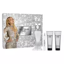 SET PARIS HILTON Platinum Rush EDP spray 100ml + BODY LOTION 90ml + SHOWER GEL 90ml + MINIATURA EDP spray 10ml