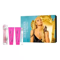 SET PARIS HILTON Heiress EDP spray 100ml + BODY LOTIO 90ml + SHOWER GEL 90ml + MINIATURA EDP spray 10ml