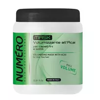 NUMERO_Volumizing Mask – plaukams apimties suteikianti kaukė su acai uogų ekstraktu, 1000 ml