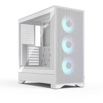 Fractal Design kompiuterio korpusas Pop 2 Air FD-C-POA2A-04, ATX, Mid-Tower, baltas, grūdintas stiklas