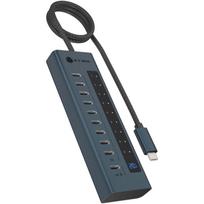 Raidsonic Icy Box USB šakotuvas IB-HUB1450-C31, 10 prievadai, USB Type-C Gen 2