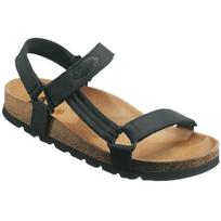 Scholl šlepetės MF230091004 42 dydis, juodos, rudos, unisex, plokščias kulnas, kasdienės
