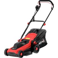 Yato elektrinė vejapjovė YT-851991, 1500 W, 230 V, 50 Hz, 3400 min⁻¹, 360 mm, 25-75 mm, 6 lygiai, 40 l, 4 ratai, IPX4
