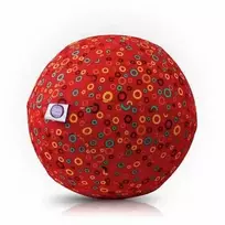 BUBA BLOON Bubabloon lateksinis balionas su audinio apvalkalu, Circles Red