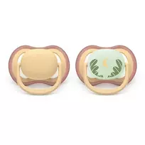 Philips Avent Ultra Air dienos ir nakties čiulptukas, 0-6 mėnesių, 2 vnt.