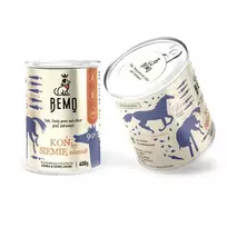 BEMO Horse Monoprotein šlapias pašaras šunims – 400g skardinė