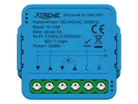 Įrankiai ir matavimo prietaisai // Įrankių, priedų naujienos // 72-105# Inteligentny sterownik do rolet xtreme wifi tuya