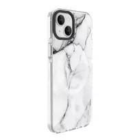 Evelatus Apple iPhone 15 PC+TPU dėklas su MagSafe Marble White