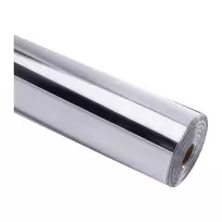 HTVRONT Chrome Metallic lipni plėvelė, 30,5 cm x 90 cm (sidabrinė)