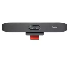 HP Poly Studio R30 USB vaizdo juosta - 4K UHD, 120° matymo laukas, 5x skaitmeninis priartinimas, NoiseBlockAI, sertifikuota Zoom ir Microsoft Teams
