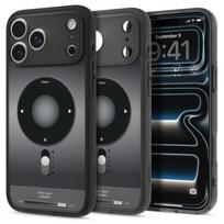SPIGEN case ULTRA HYBRID compatible with MagSafe for IPHONE 17 Pro/18 Pro classic black
