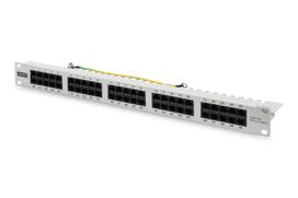 Digitus Patch panel 1U 50-port RJ45 LSA Grey