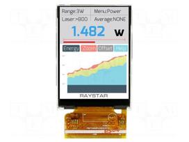 Display: TFT | 2.4" | 240x320 | Illumin: LED | Dim: 42.72x60.26x2.25mm