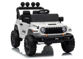 Žaidimų zona | PC | Konsolės | Priedai // Vaikiškos elektrinės transporto priemonės // Pojazd Na Akumulator Jeep Rubicon DK-JWR558 24V Biały