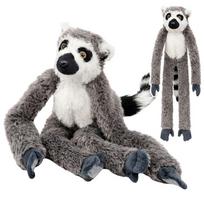 Žaidimų zona | PC | Konsolės | Priedai // Žaislai ir žaidimai vaikams // Pluszowy Lemur Maskotka Przytulanka Łapki Z Rzepami Do Zawieszenia 50 cm