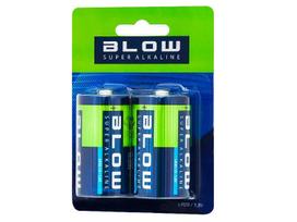 Akumuliatoriai ir baterijos // AA, AAA ir kitų dydžių baterijos, įkrovikliai – galima užsakyti // 82-518# Bateria  blow super alkaline r20/d 2szt.