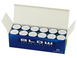 Akumuliatoriai ir baterijos // AA, AAA ir kitų dydžių baterijos, įkrovikliai – galima užsakyti // 82-596# Bateria  blow super alkaline r20/d opakowanie