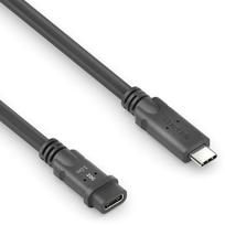 USB kabelis Vision USB4 Gen2 USB-C M/F pasyvus 3m pratęsimas