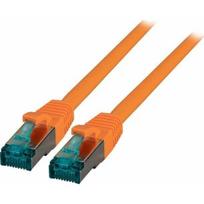 EFB RJ45 tinklo kabelis S/FTP, Cat.6A, LSZH, 30m, orange