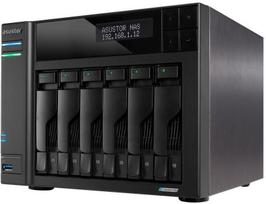 Serveris Asustor Asustor LOCKERSTOR 6 Gen2 NAS stalinis Intel® Celeron® N5105 8GB DDR4 HDD ADM Black